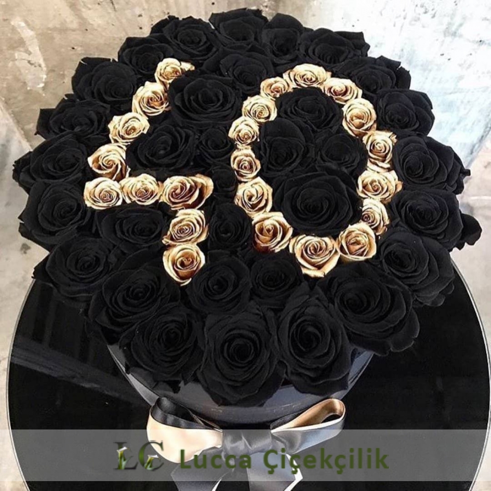 VİP SİYAH GÜLLER 