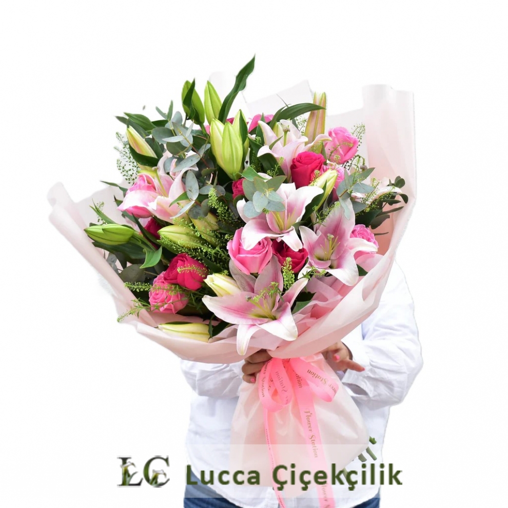 VİP LİLYUM BUKETİ