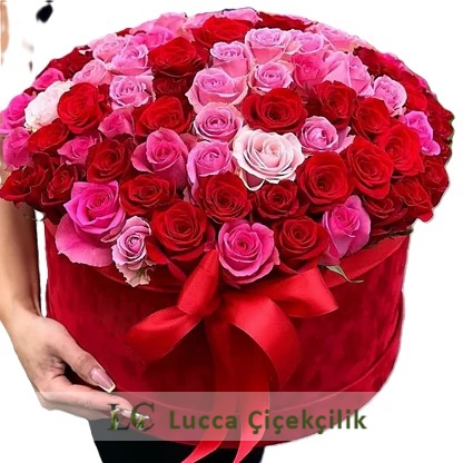 RENKLİ GÜL KUTUSU