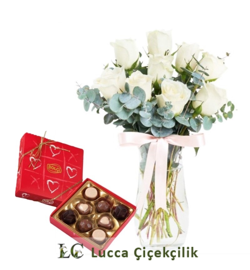 BEYAZ GÜL VE ÇİKOLATA