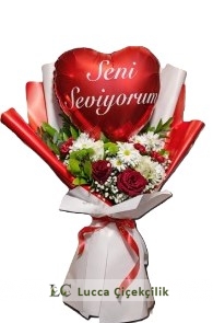 SENİ SEVİYORUM BUKETİ